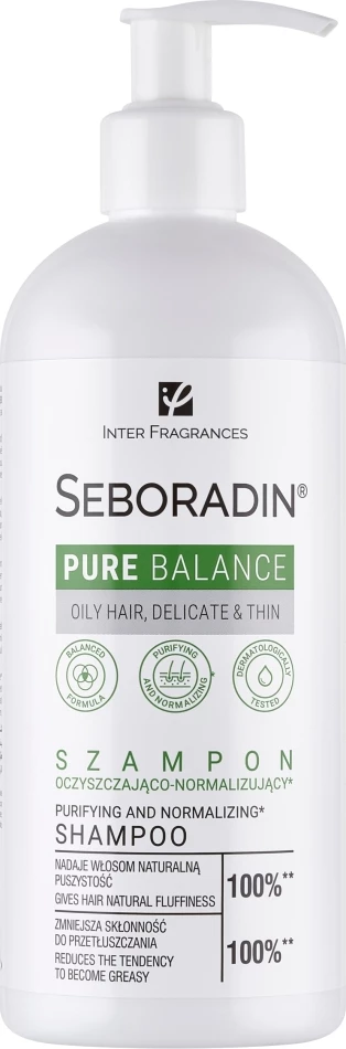Shampon për femra SEBORADIN Pure Balance Cleansing-Normalizing, 400ml