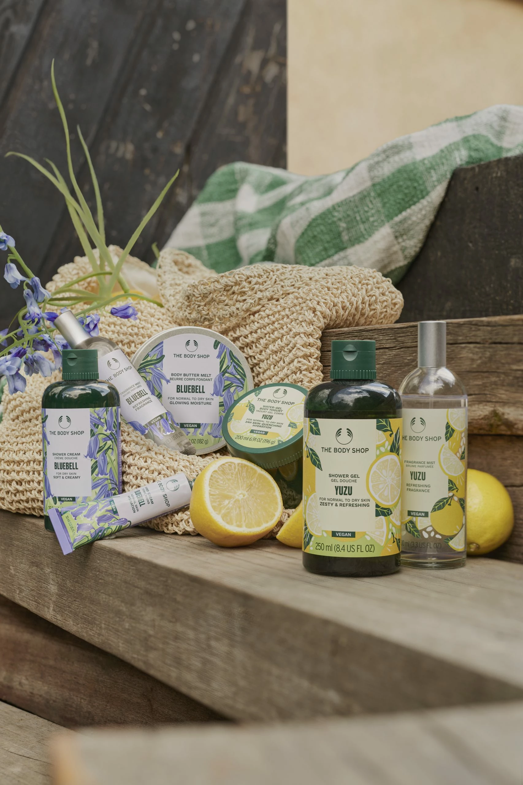 Gjalp për trup The Body Shop Bluebell, 200 ml