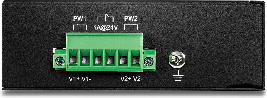 Switch industrial TRENDnet TI-PE80, 8x Fast Ethernet 10/100, PoE+ 30W, DIN-rail, i zi