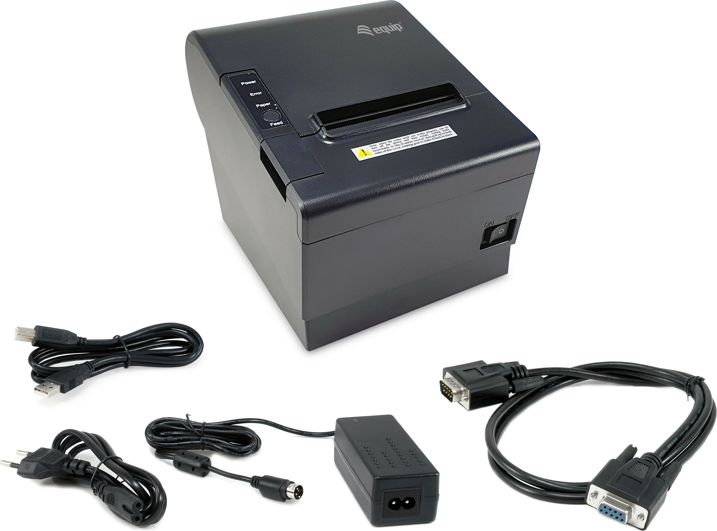 Printer termik EQUIP 80mm, USB/RJ11/Ethernet/RS232, i zi