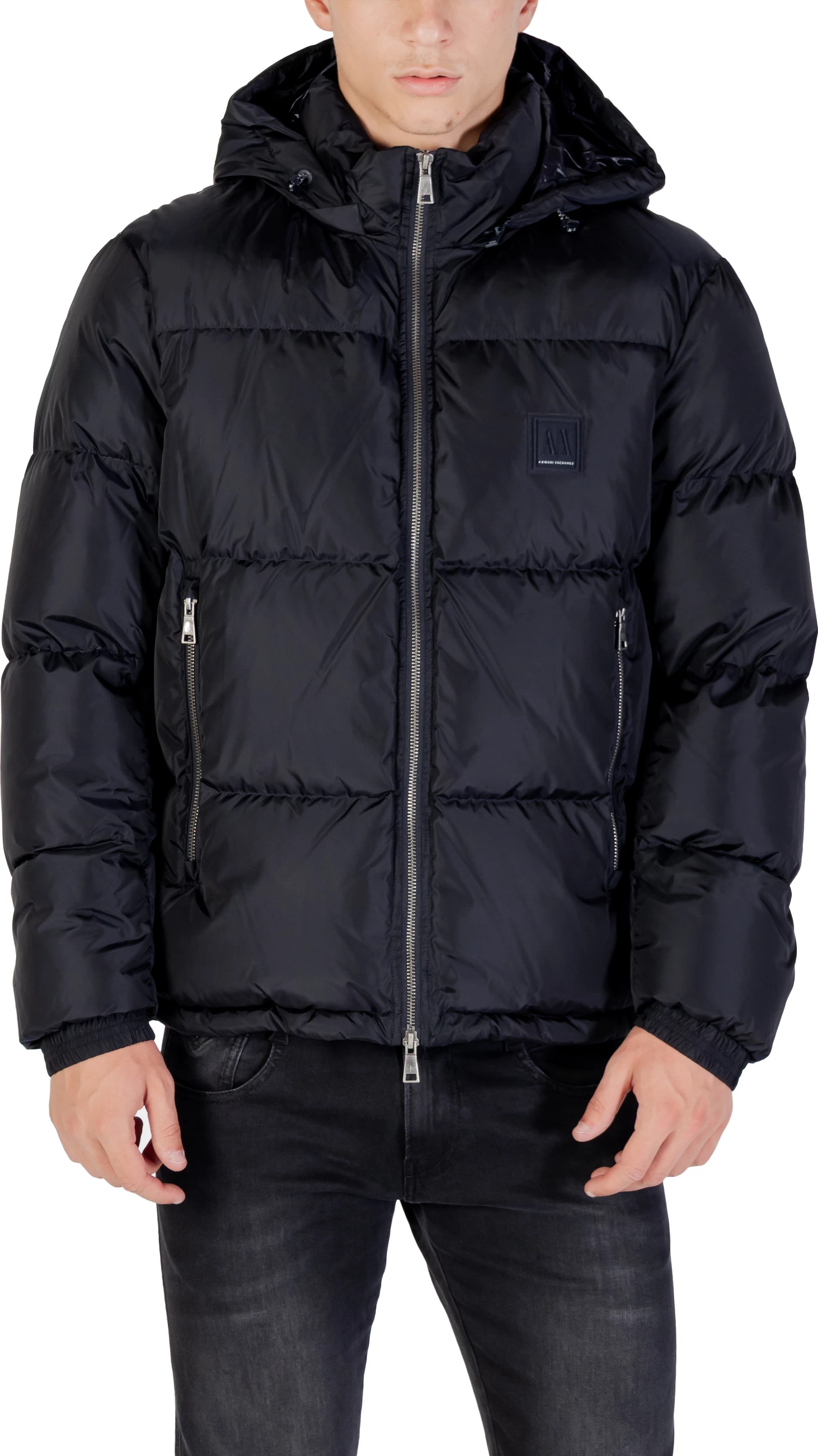 Jakne me pupla për meshkuj Armani Exchange XM000348 AF12286, kaltër e errët