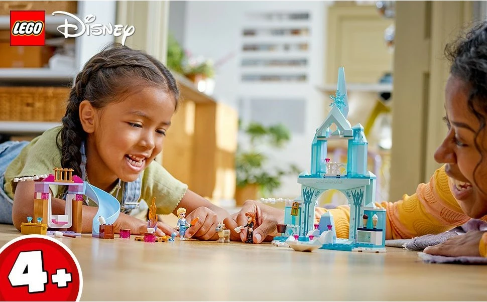 Set ndërtimi LEGO Disney 43238 Elsa's Frozen Castle, 163 pjesë, shumëngjyrësh