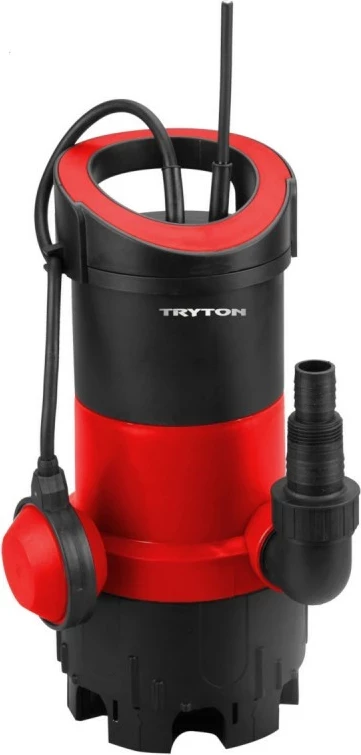 Pompë zhytëse për ujë të pastër/ndotur TRYTON TPB750, 750 W, 13000 L/h, kuqe/zezë
