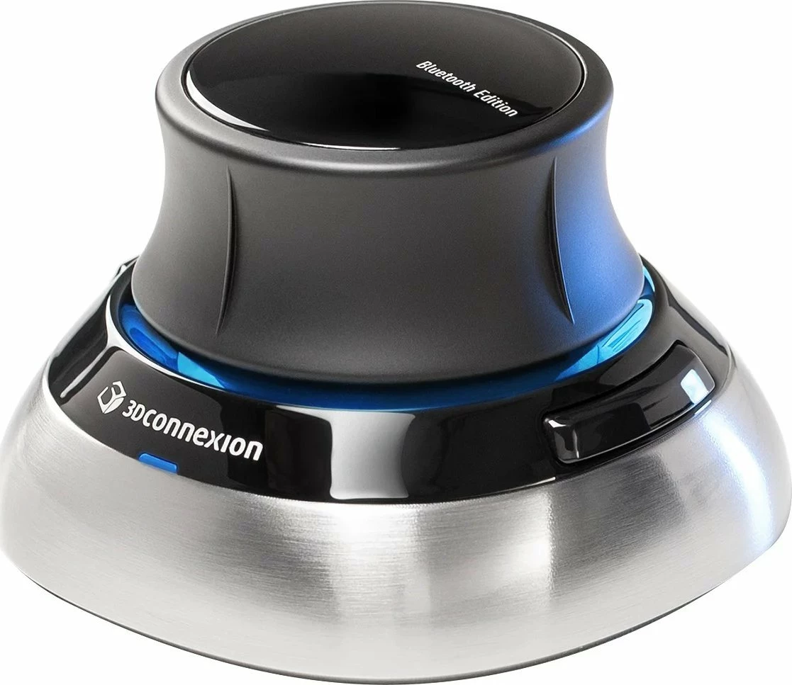 Maus 3D 3Dconnexion SpaceMouse 3DX-700115, wireless Bluetooth/USB/USB-C, 2 butona, i zi