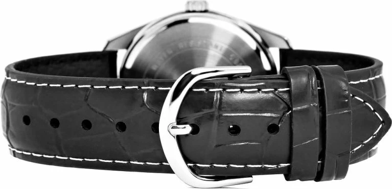 Orë dore për meshkuj Casio MTP-1302PL-7BVEF, argjend me rrip të zi