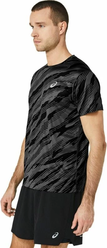 Maicë për meshkuj Asics, e zezë