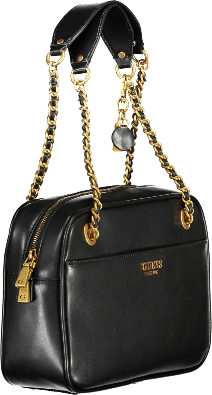 Çantë për femra GUESS JEANS, e zezë