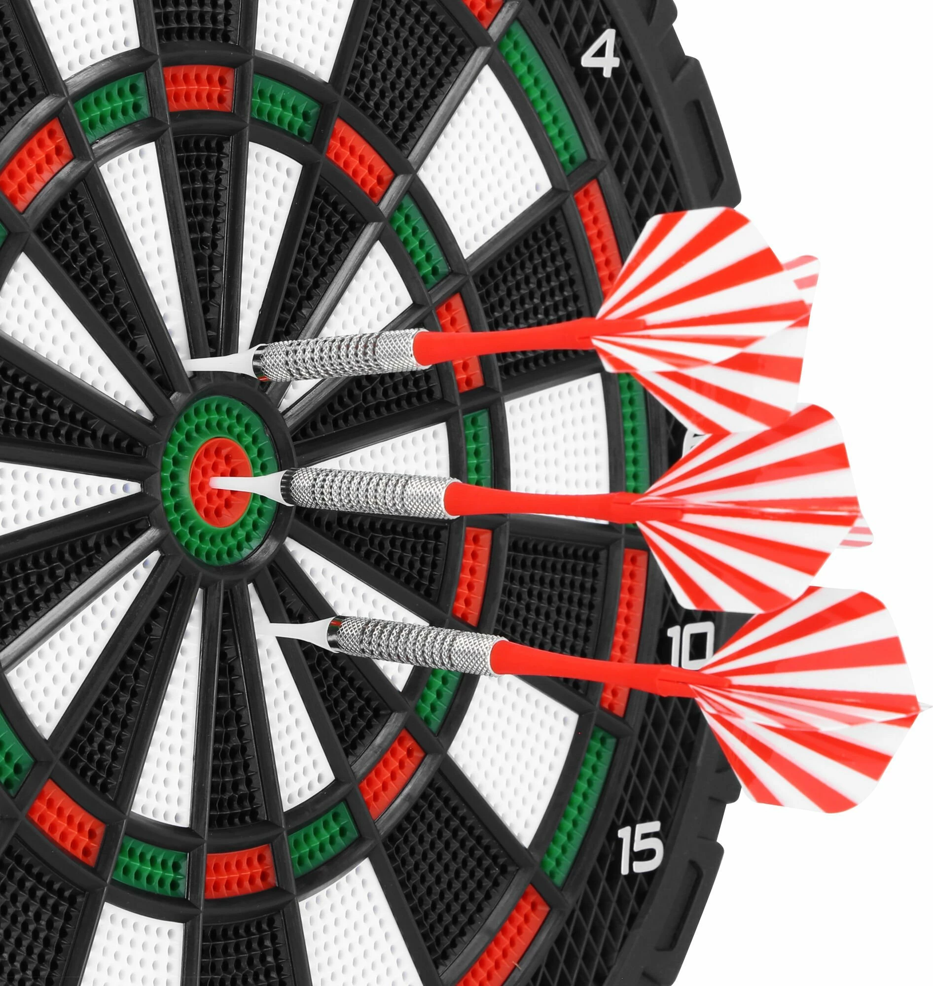 Tabelë darts Spokey Narvi Basic 942240, set me 3 shigjeta me maja plastike