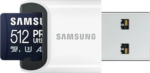 Kartelë MicroSDXC Samsung MB-MY512SB/WW, 512 GB, UHS-I, Blu