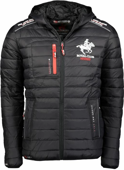 Jakne për meshkuj Geographical Norway, e zezë