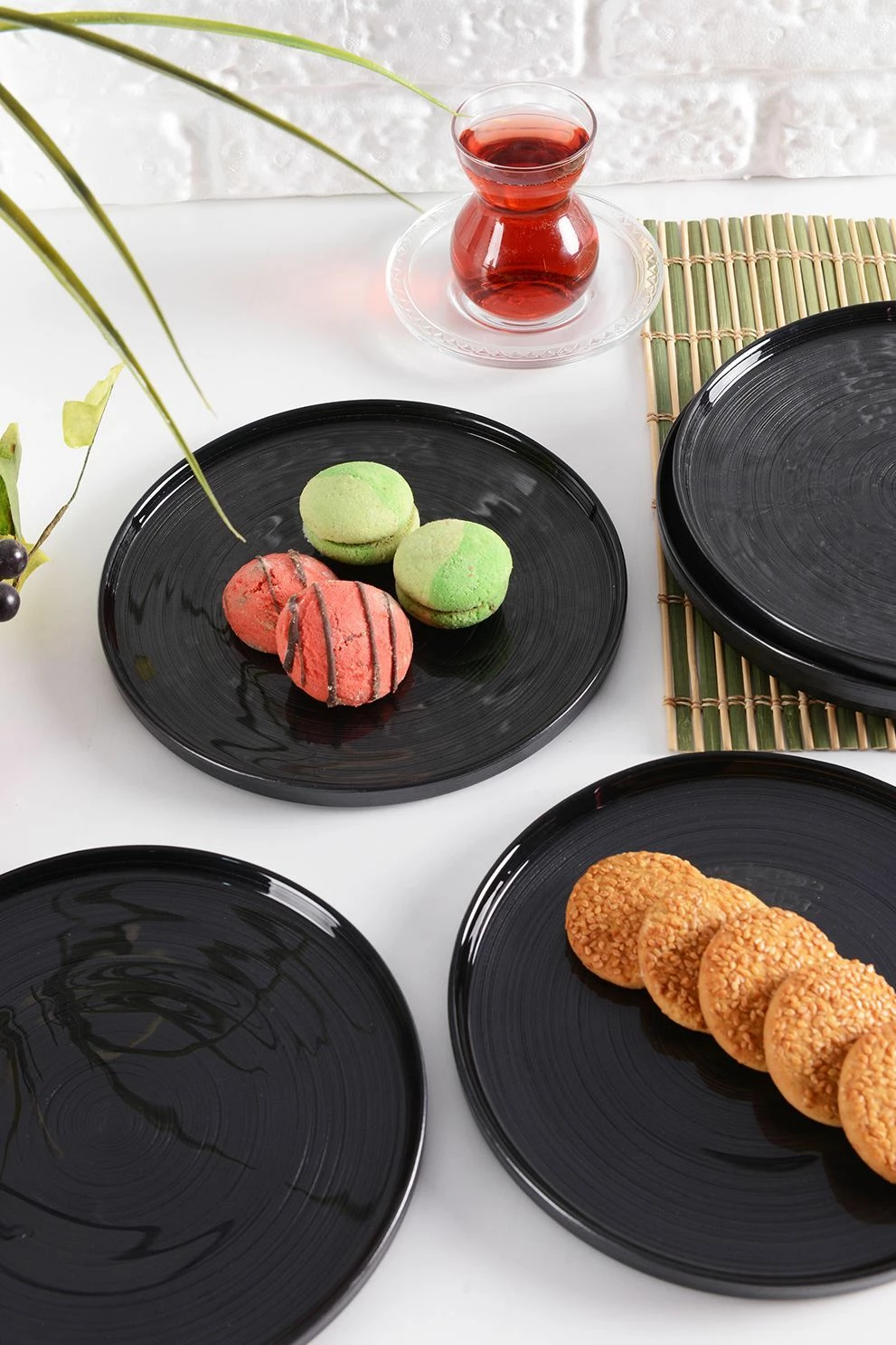 Set pjatash për ëmbëlsira (6 copë), Hermia, Milano 6PTAD