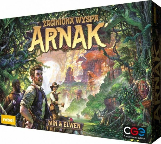 Lojë tavoline Rebel Lost Island: Arnak, 1-4 lojtarë, 120 min, 12+, version polonisht