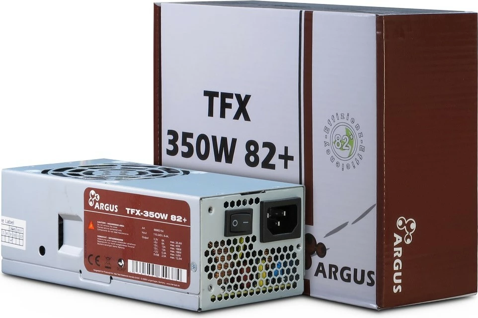 Furnizues energjie Inter-Tech TFX-350W, 350W, 80 PLUS, gri