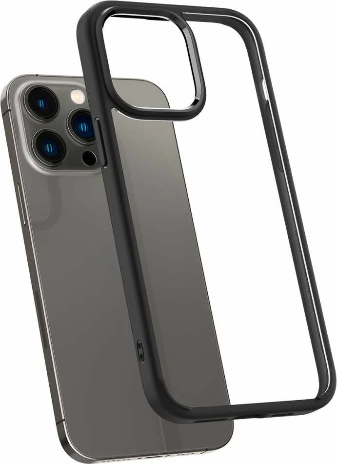 Mbështjellës Spigen Ultra Hybrid për iPhone 14 Pro, Matte Black