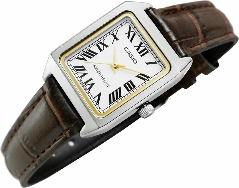 Orë dore për femra Casio, kafe