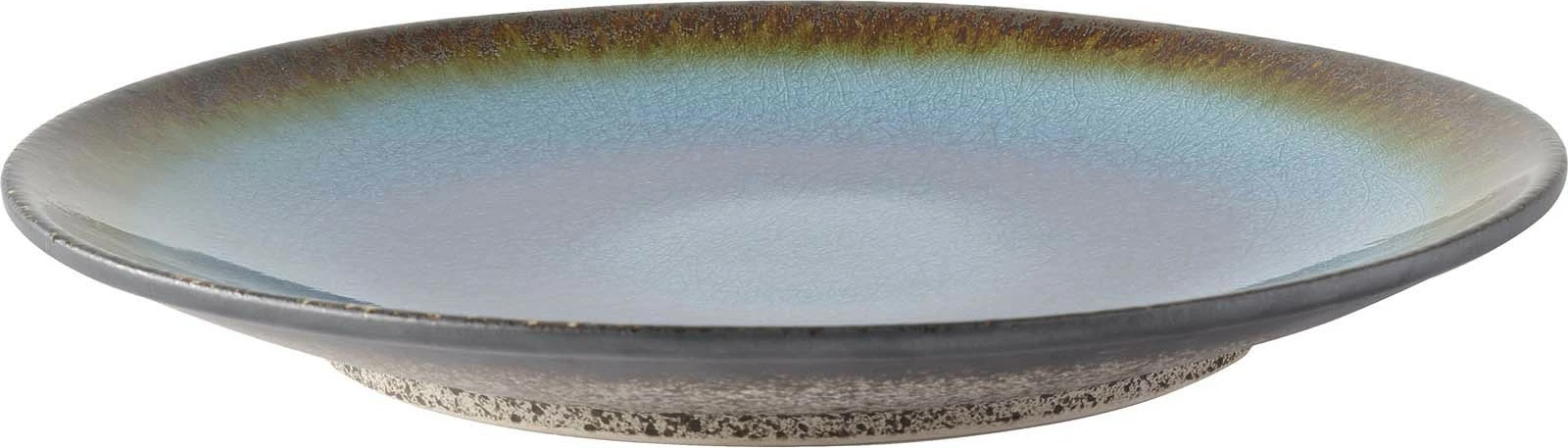 Pjatë e sheshtë Fine Dine Lazur Ø254 mm, blu, set 3 copë