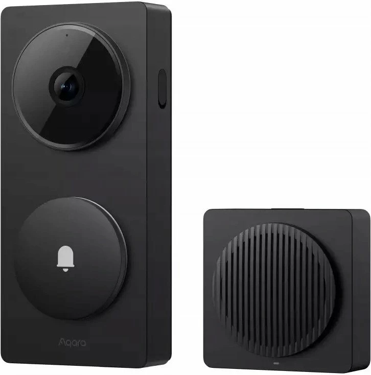 Zilë dere me kamerë Aqara Doorbell Camera Hub G410 2K 175° CH-C09D e zezë