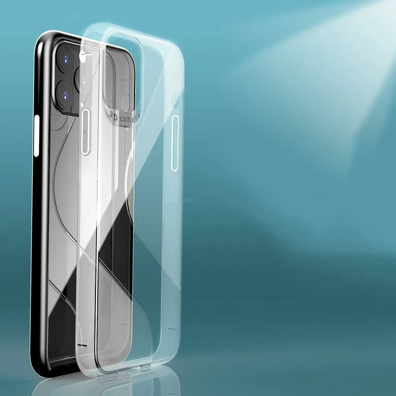 Mbështjellës Hurtel S-Case fleksibël për Huawei P40 Lite E, Transparent