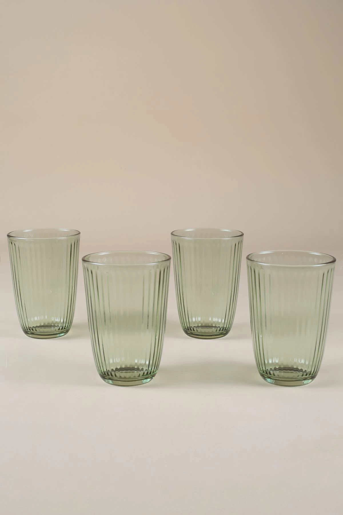 Set gotash prej qelqi (4 copë), Hermia Concept, Splendid 395, ngjyrë e gjelbër