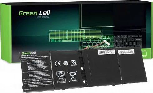 Bateri laptopi Green Cell për Acer Aspire ES1-511/V5-552/V5-552P/V5-552PG/V5-572/V5-572P/V5-573G/V5-573P, LiPo 3500mAh 15V, e zezë