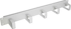 Panel menaxhimi kabllosh rack EFB Elektronik 699995.1, 1U, 19", çelik, gri