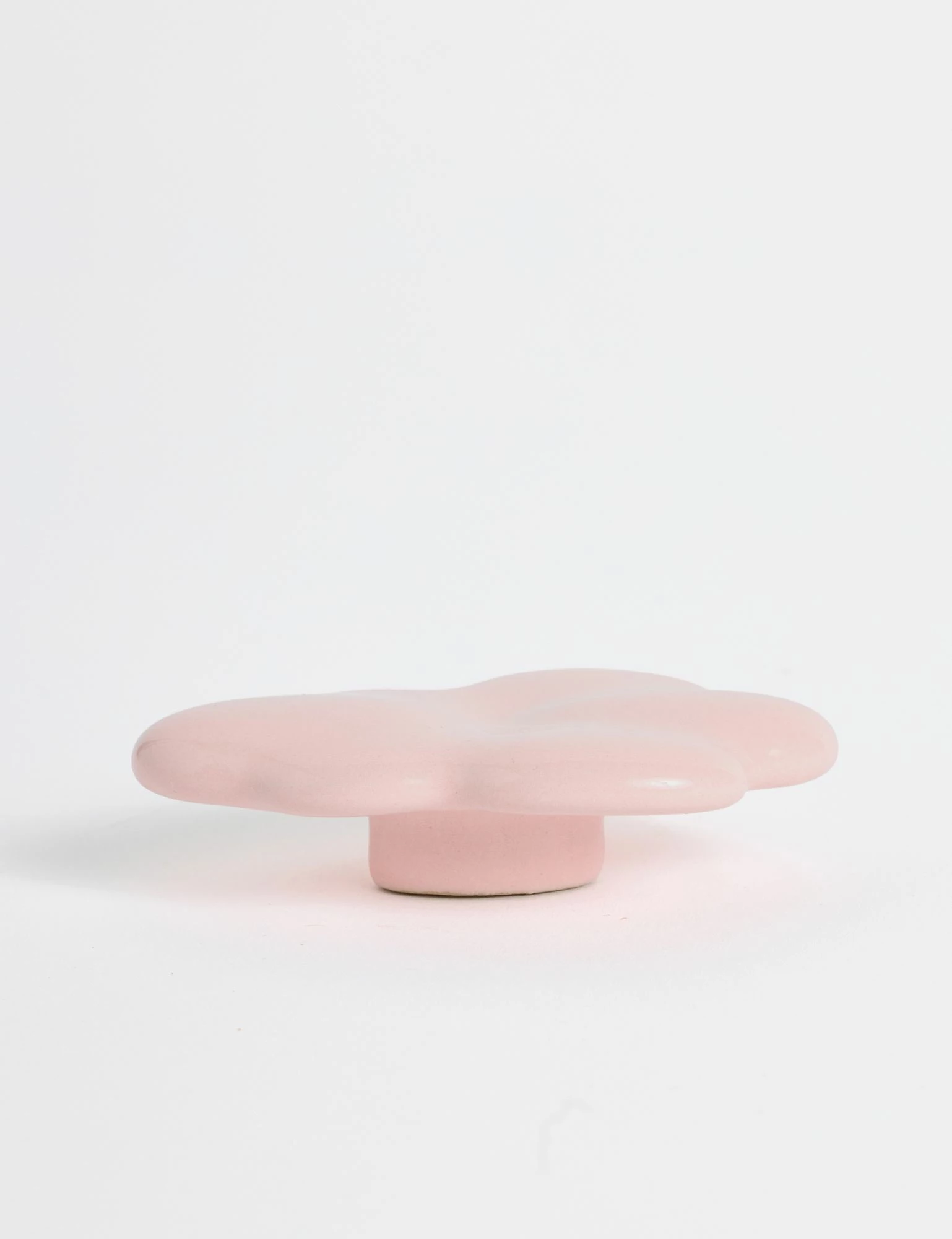 Dorez dekorative, formë reje, porcelani rozë, Evila Originals