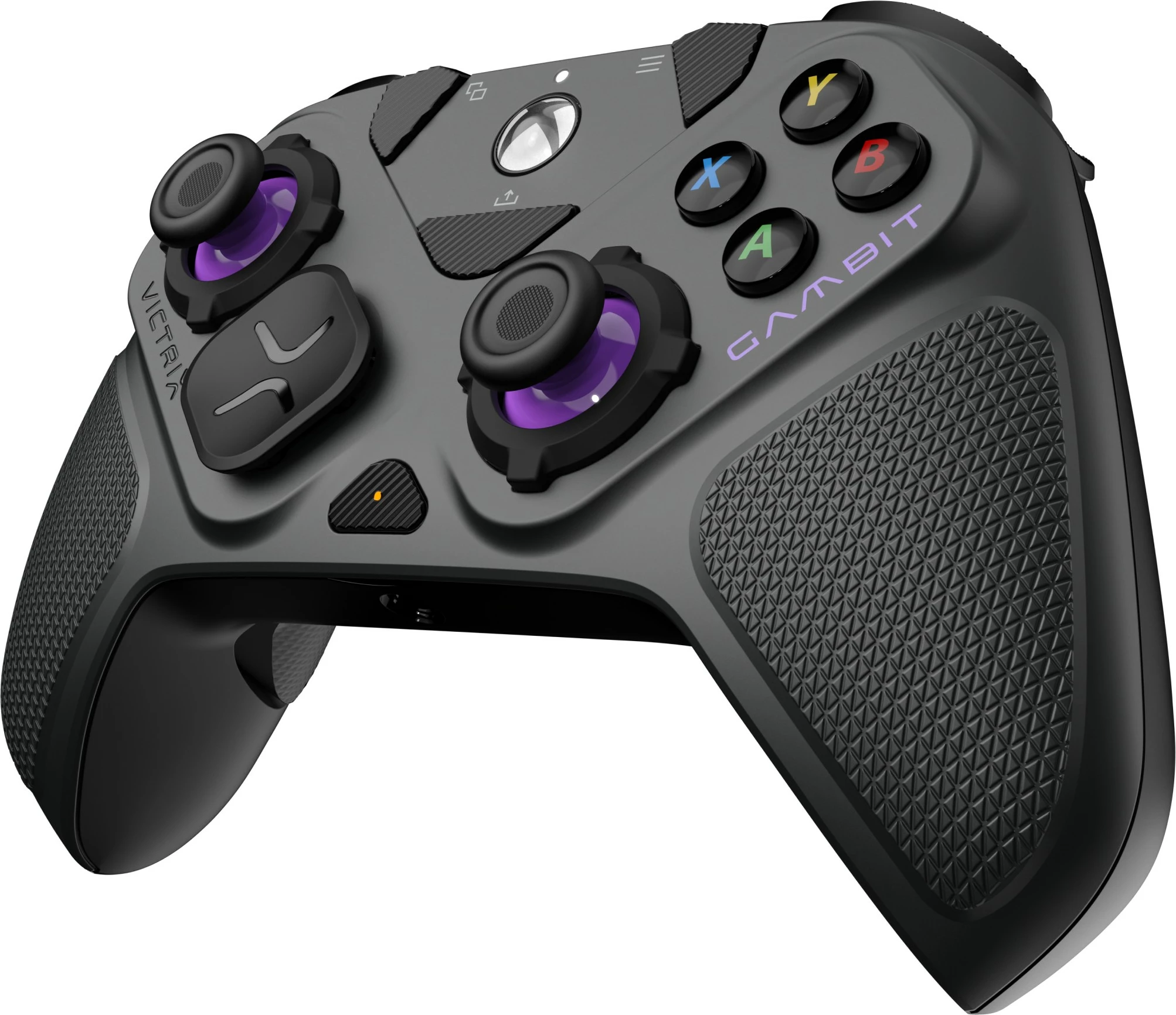 Gamepad PDP 049-006-GY, PC, Xbox One, Xbox Series S/X, Wired, 3 m, Ngjyrë e zezë, gri, vjollcë