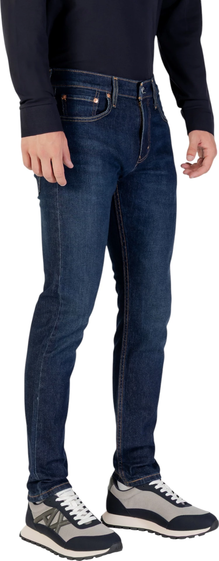 Xhinse për meshkuj Levi's 512 Slim Taper Good Reasons AD 28833-1317, blu të errëta [Madhësia: W33 L32]