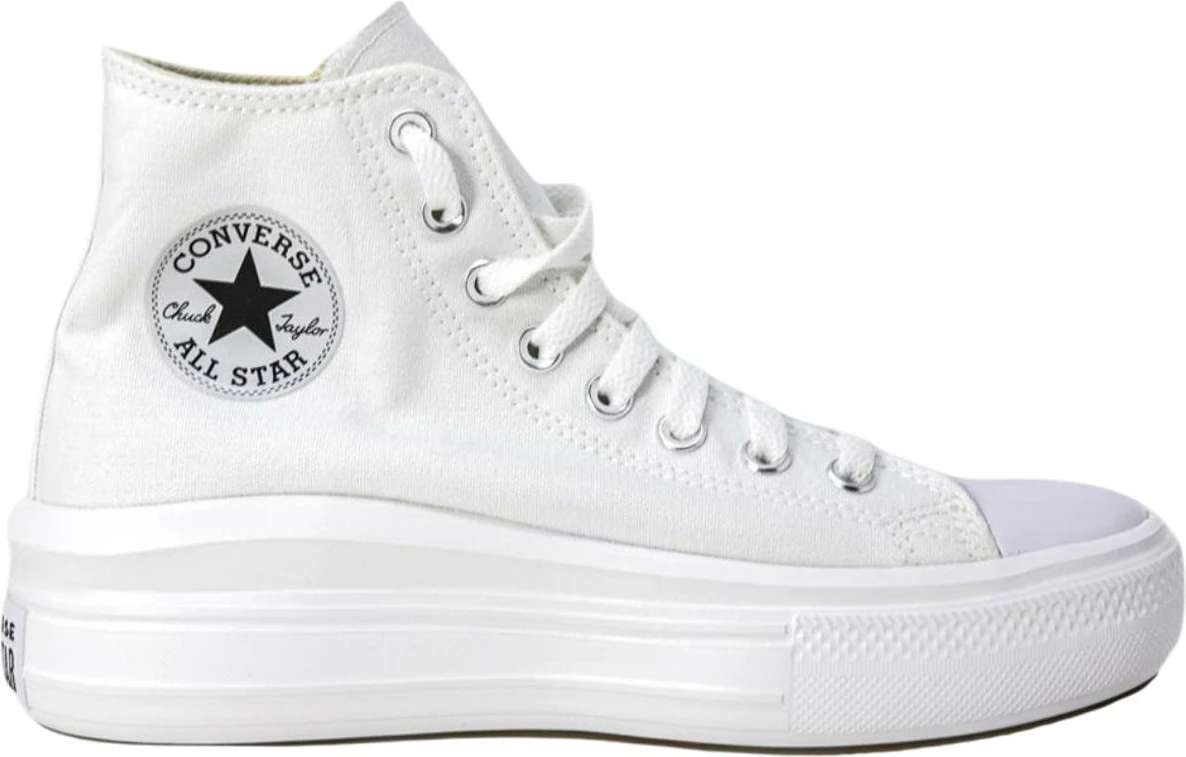 Atlete për femra Converse Chuck Taylor All Star Move 568498C, të bardha