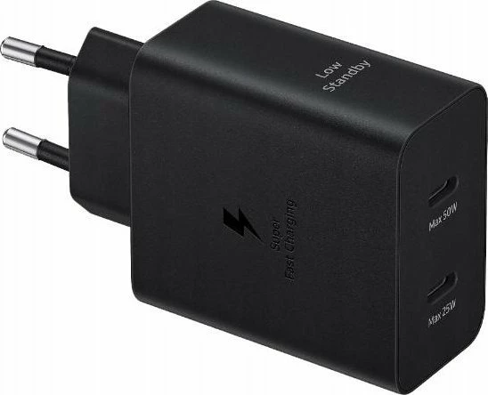 Karikues rrjeti Samsung EP-T5020 50W, 2x USB-C, 3A, Quick Charge 3.0, i zi
