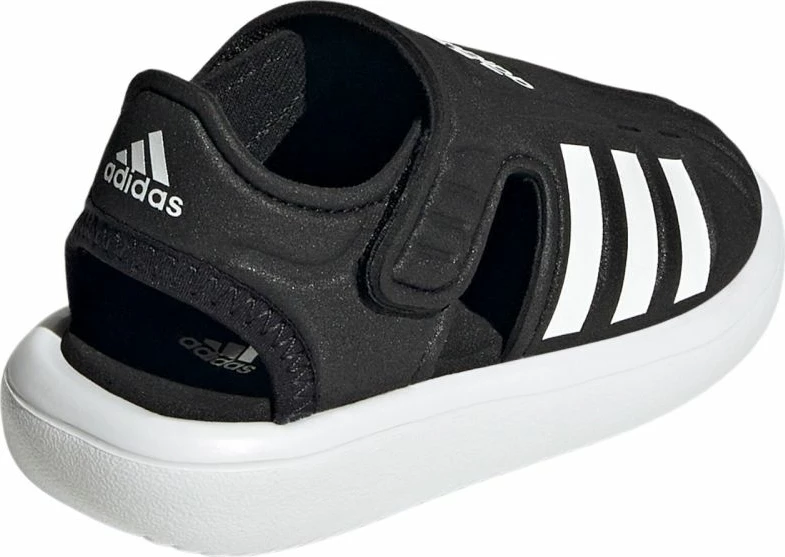 Sandale për fëmijë adidas, të bardha/ të zeza [Madhësia: 21]