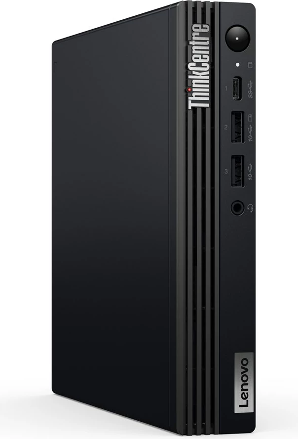 Kasë Lenovo ThinkCentre M70q Gen 5, Intel Core i3-14100T, 8 GB RAM, 256 GB SSD, Windows 11 Pro, e zezë