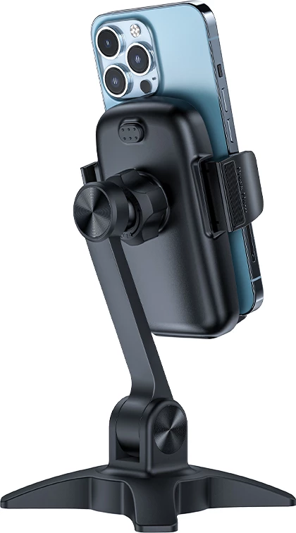 Mbështjellës Acefast E10 për celular, gravitacional, i zi