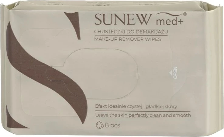 Peceta për heqjen e grimit SunewMed+ për femra, 8 copë