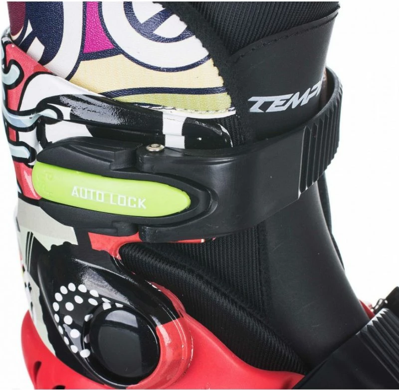 Rollera Tempish për fëmijë, të kuqe