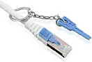 Kabllo rrjeti Synergy21 Patchkabel RJ45 CAT6A, 0.5m, S/FTP, 500MHz, AWG26, me bllokim, gri
