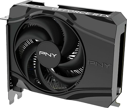 Kartelë grafike PNY GeForce RTX 5060 Single Fan, 8GB GDDR7, 128-bit, PCIe 5.0, e zezë