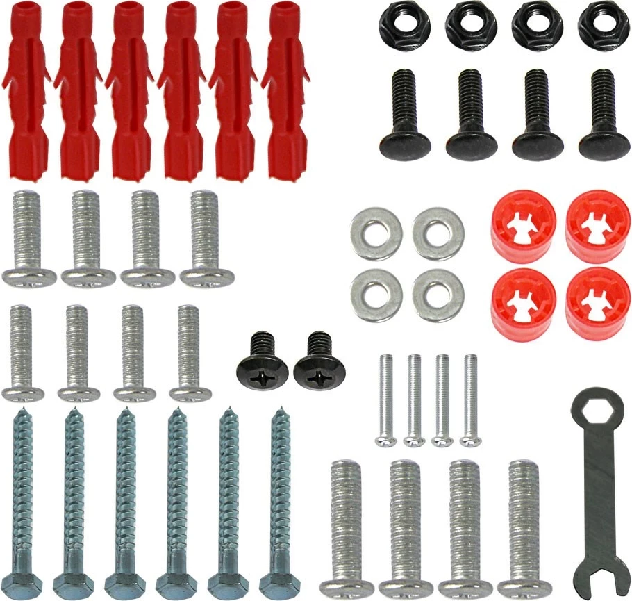 Mbajtës TV Esperanza ERW021, 2.16 m (85"), Metal, i Zi