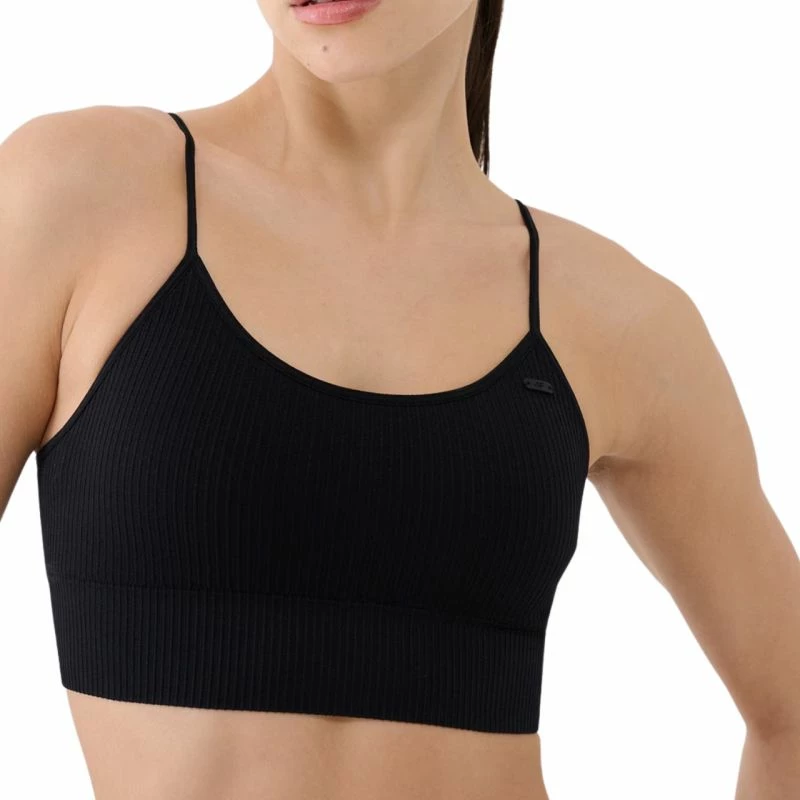 Bra sportiv për femra 4F, e zezë [Madhësia: XS/S]