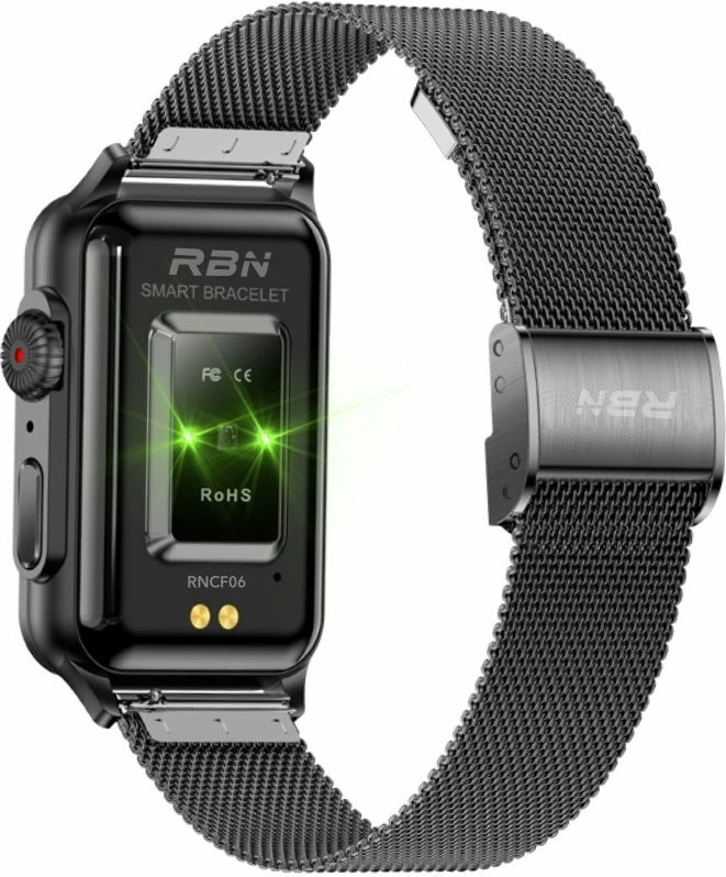 Smartwatch për femra RUBICON, e zezë