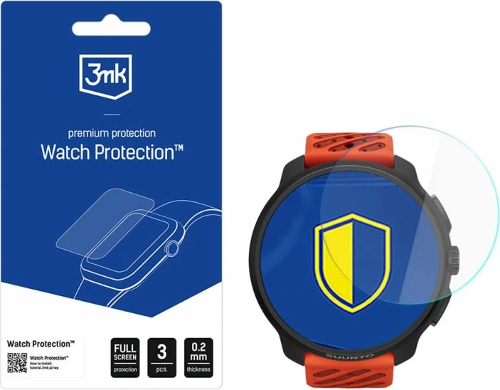 Mbrojtës ekrani për orë Suunto Race 2 3mk Protection FlexibleGlass