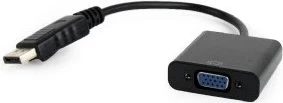 Kabllo Gembird A-DPM-VGAF-02,  0.15 m VGA, DisplayPort, e zezë