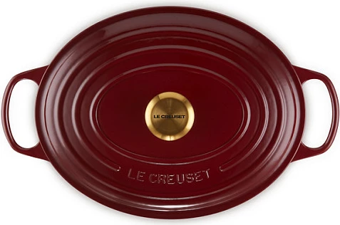 Enë pjekjeje ovale Le Creuset Signature Roaster 31cm rhone