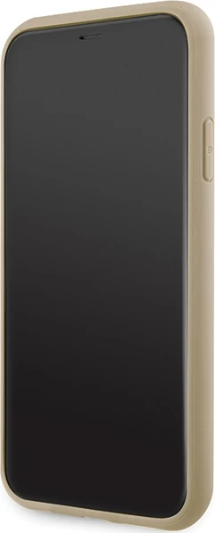 Mbështjellës Guess GUHCN61HG4SGD për iPhone 11/XR, Glitter Script Big 4G, Ari