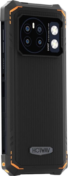 Celular HOTWAV Cyber 13 8GB RAM 128GB 6.6" 10800mAh NFC Android 14, portokalli