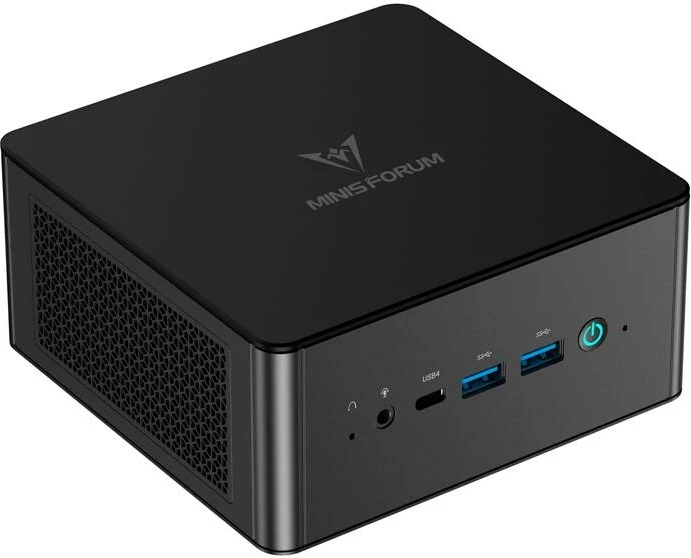 Kasë Minis Forum UM890 Pro, Ryzen 9 8945HS, barebone, e zezë