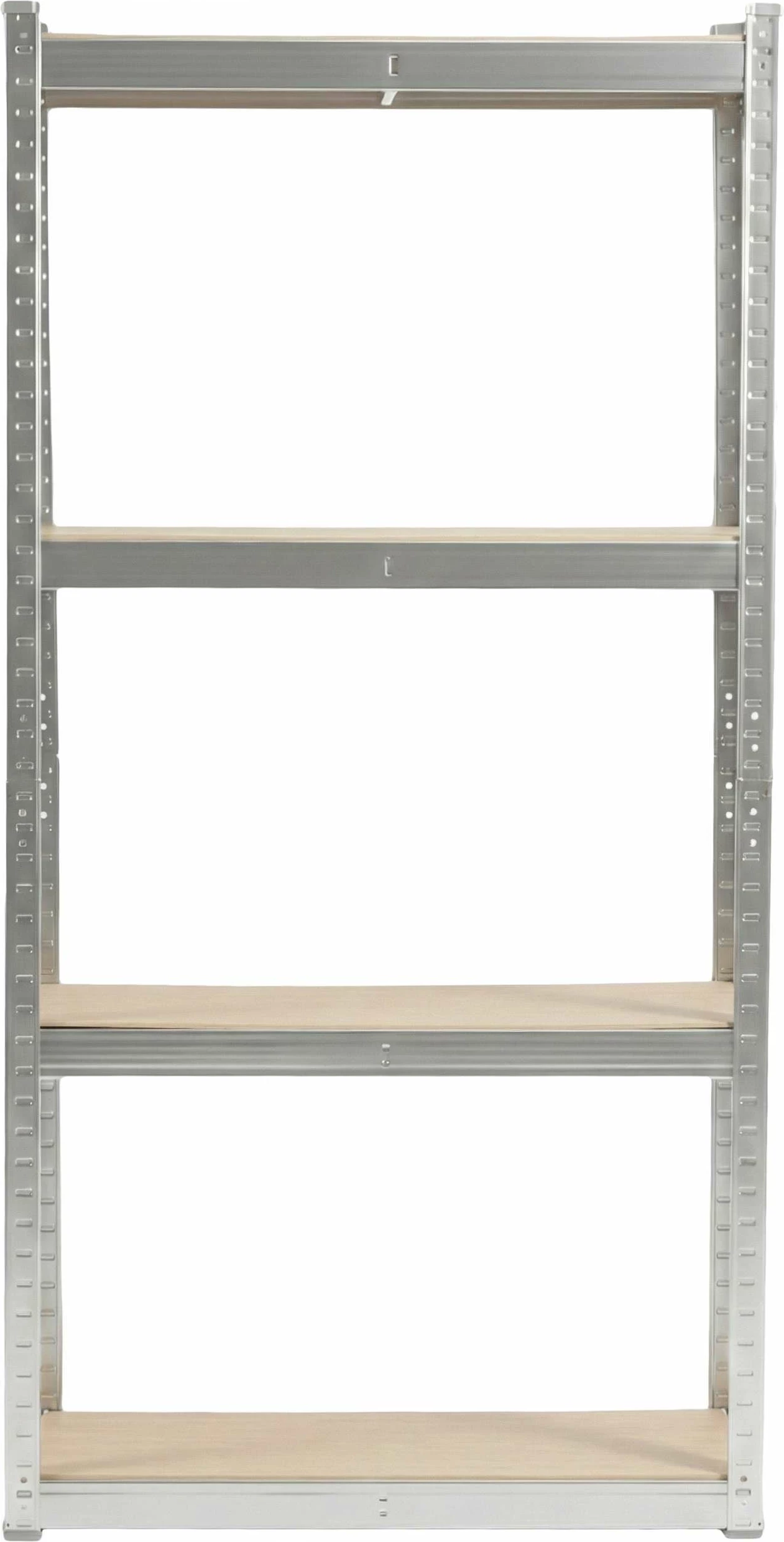 Raft magazinimi PROLINE 62033 150x75x30 cm, 4 rafte, 100 kg/raft, 2-në-1, argjendi