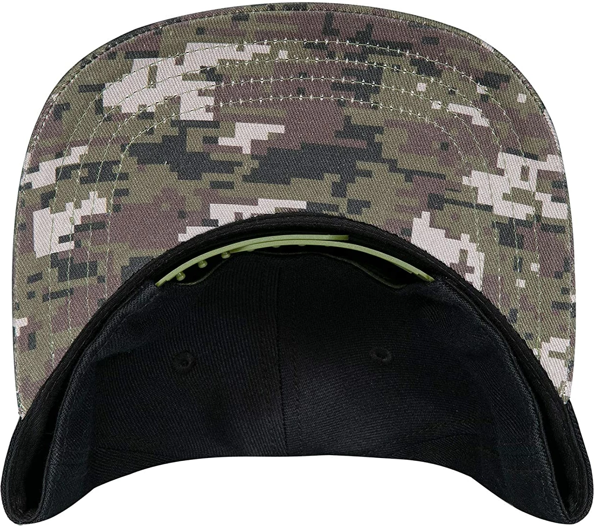 Kapele Jinx PUBG Pan Crest Snapback, me strehë, e zezë/kamuflazh