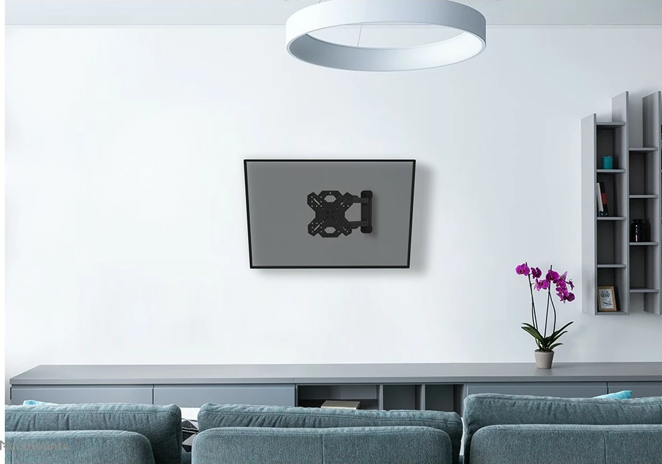 Mbajtës muri Newstar WL40S-850BL12, 100 x 100 mm, 200 x 200 mm, Çelik, i zi