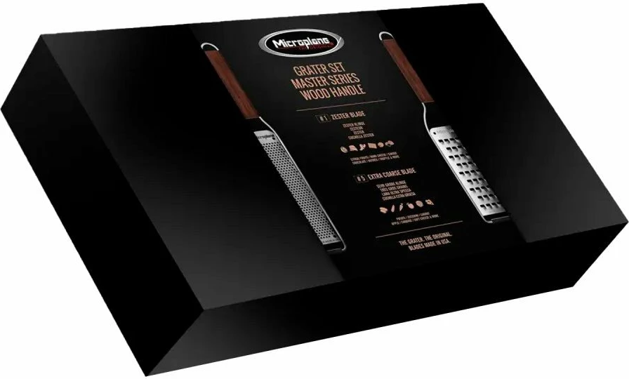Set rende kuzhine Maybelline MASTER MC-36089, inox & dorezë druri arre, 2 copë